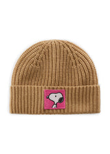 Peanuts™ Mütze in weicher Wollmischung aus Rippenstrick