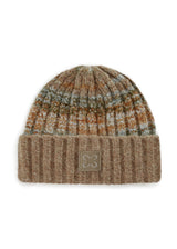 Gestreifte Mütze mit warmer Wolle