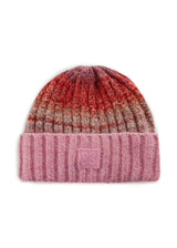 Gestreifte Mütze mit warmer Wolle