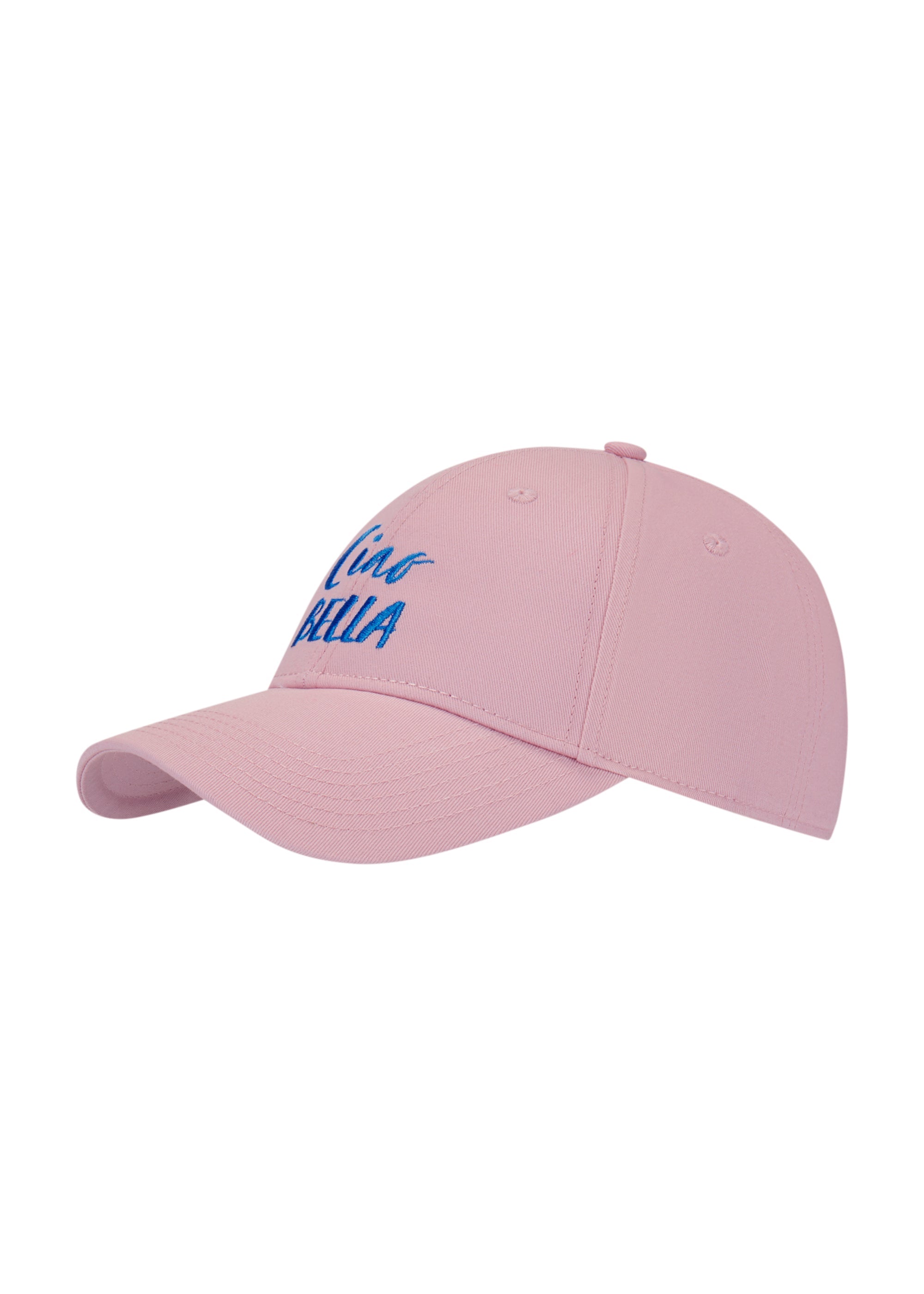 Cap aus Baumwolle mit „Ciao Bella“-Stickerei