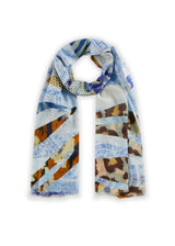 Schal aus Organic Cotton im Pattern-Mix