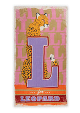 Schal aus recyceltem Polyester mit XL-Letter