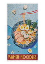 Schal aus softem Baumwoll-Mix mit Food-Print