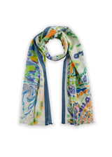 Schal aus Baumwolle und Modal mit Paisley-Muster