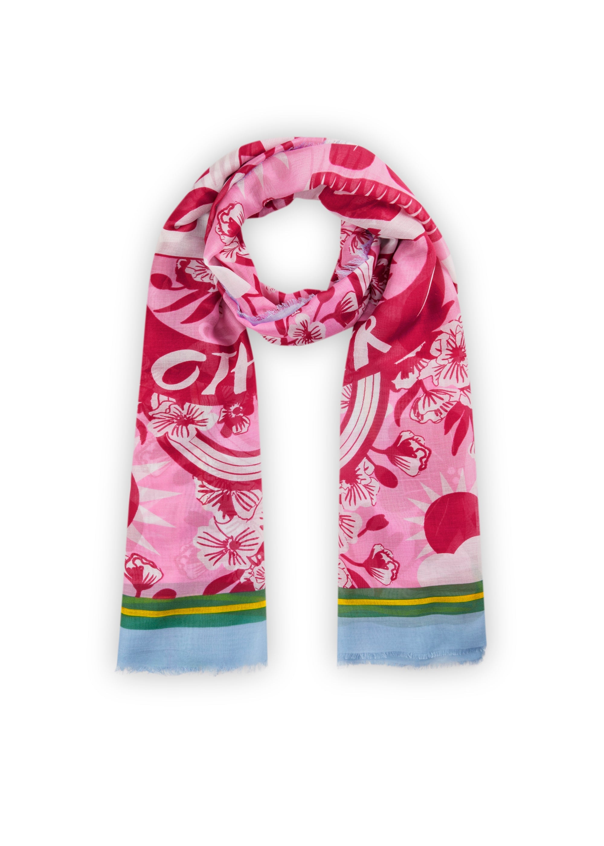 LOVE MUM Schal aus softem Viskose-Mix