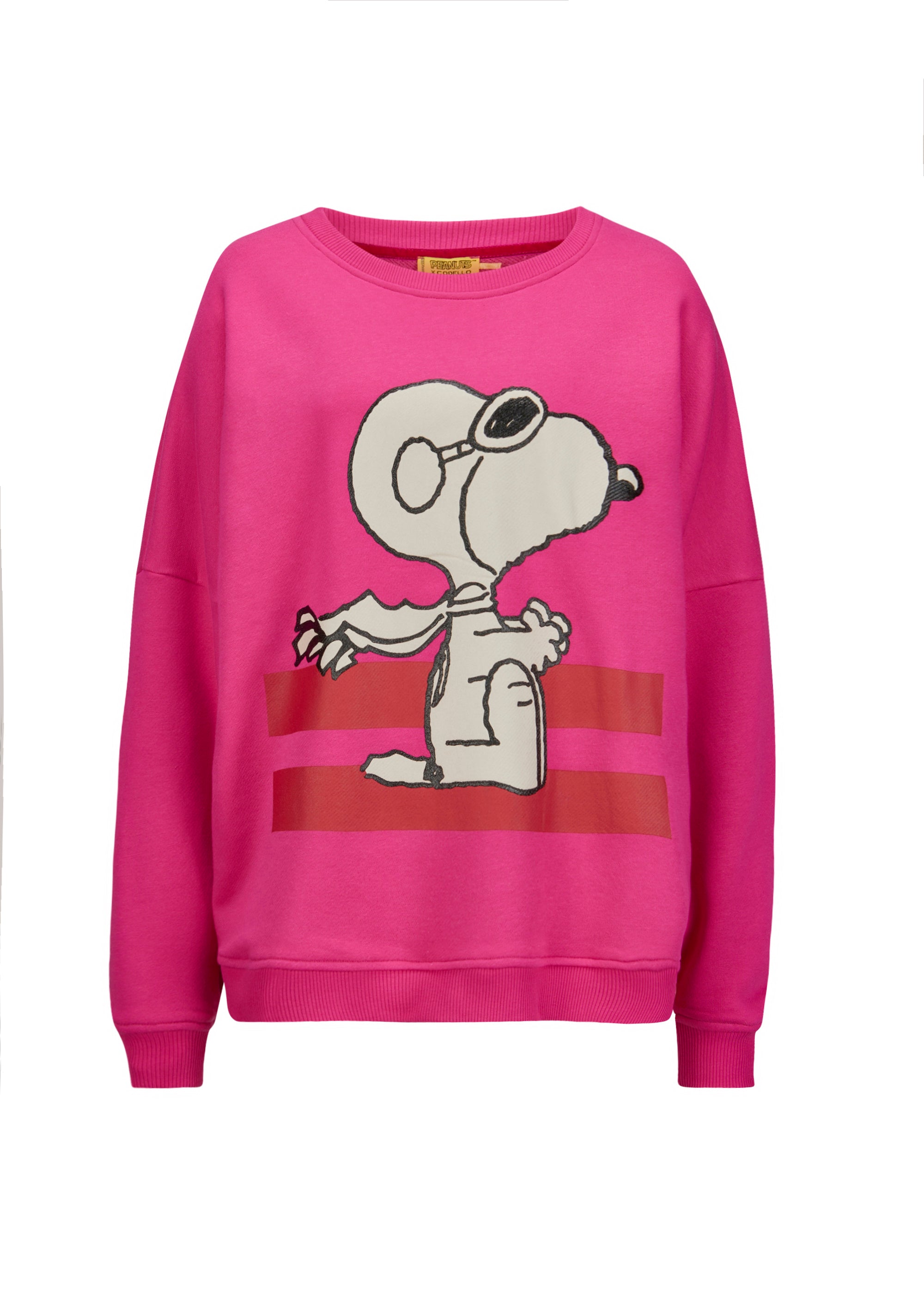 Peanuts™ Sweatshirt aus Baumwolle mit Snoopy-Applikation