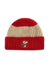 Peanuts™ Mütze in weicher Wollmischung aus Rippenstrick