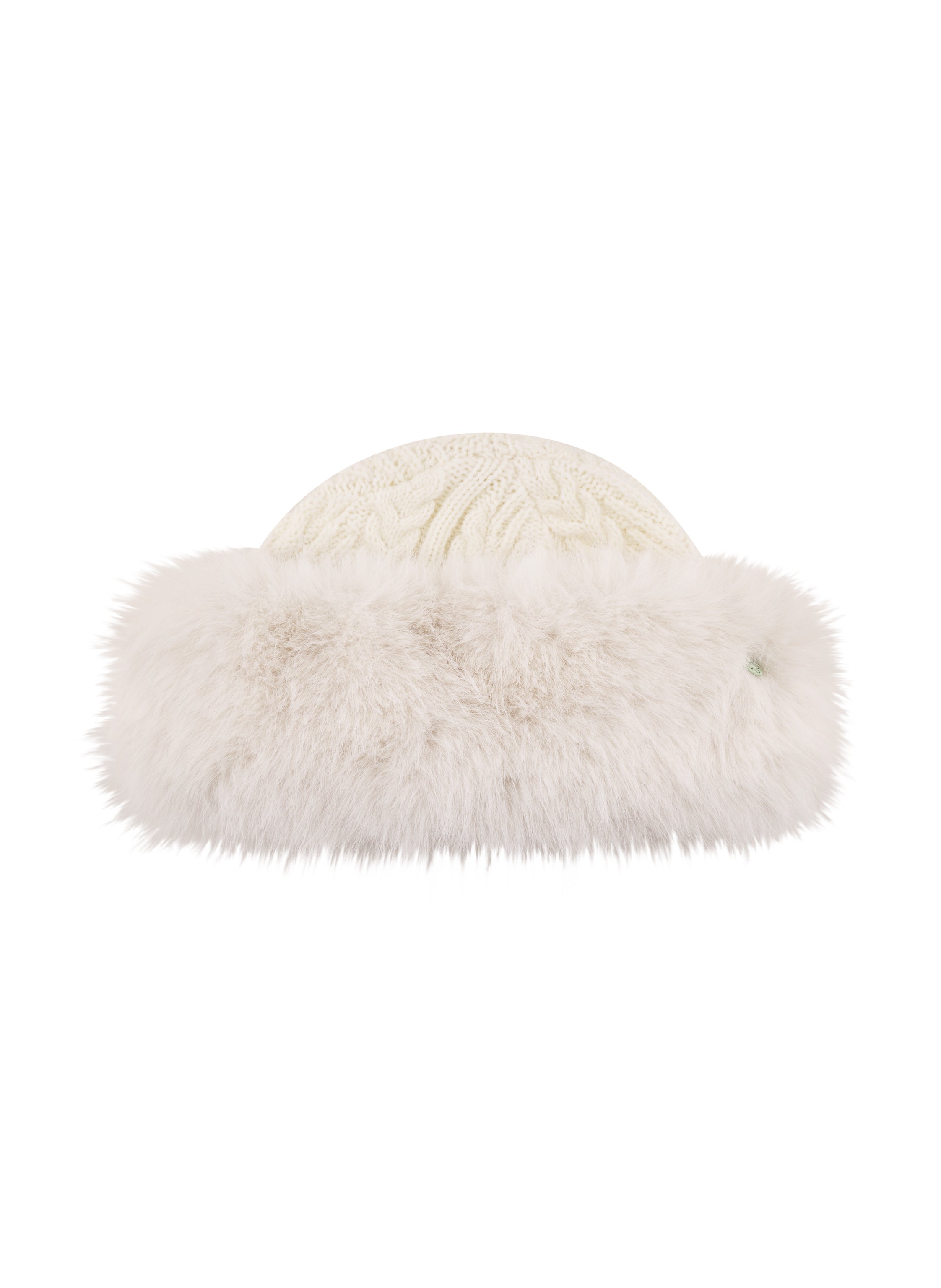 Flauschiger Fake-Fur-Hut