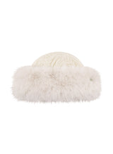 Flauschiger Fake-Fur-Hut