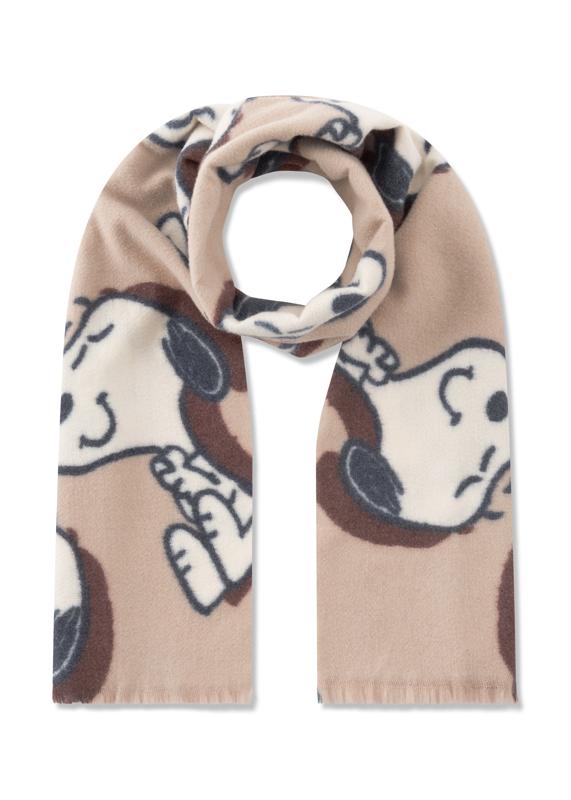 Kaschmirweicher Peanuts™ Schal mit Snoopy-Motiv