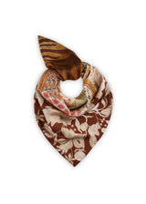 Premium Dreieckstuch aus edler Seide im Pattern-Mix