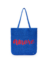 Strandtasche mit "amore"-Stickerei
