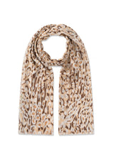 Schal aus Organic Cotton mit XL-Muschel