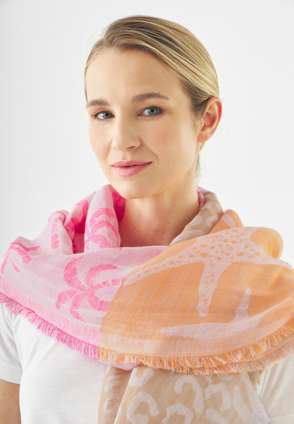 Sommerschal aus Baumwolle & Leinen – Codello Lifestyle Accessories
