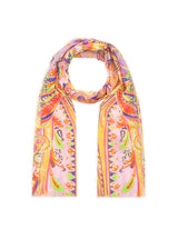 Schal aus Baumwolle  mit Paisley-Muster