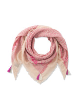 Jacquard-Tuch aus  Baumwolle mit Leo-Muster