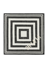 Bandana aus Modal-Mix mit Karomuster und Schriftzug