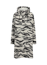 Regenponcho mit Tiger-Muster