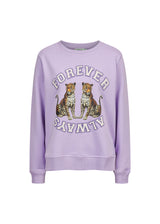 Sweatshirt mit FOREVER ALWAYS-Schriftzug