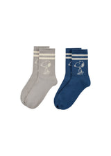 2 Paar Peanuts™ Jacquard Socken mit Snoopy-Motiv