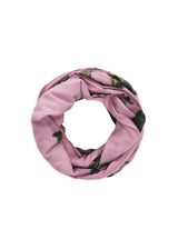 Winterlicher Loop mit Blumen-Muster