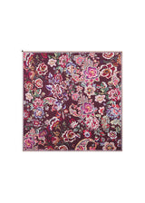 Nicki Tuch aus Seide mit Blumen-Muster