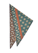 Kaschmirweiches Dreieckstuch mit Paisley-Muster