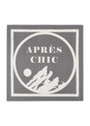Tuch mit Après-Chic-Print