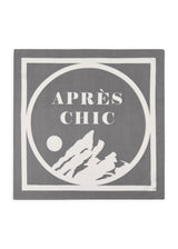 Tuch mit Après-Chic-Print