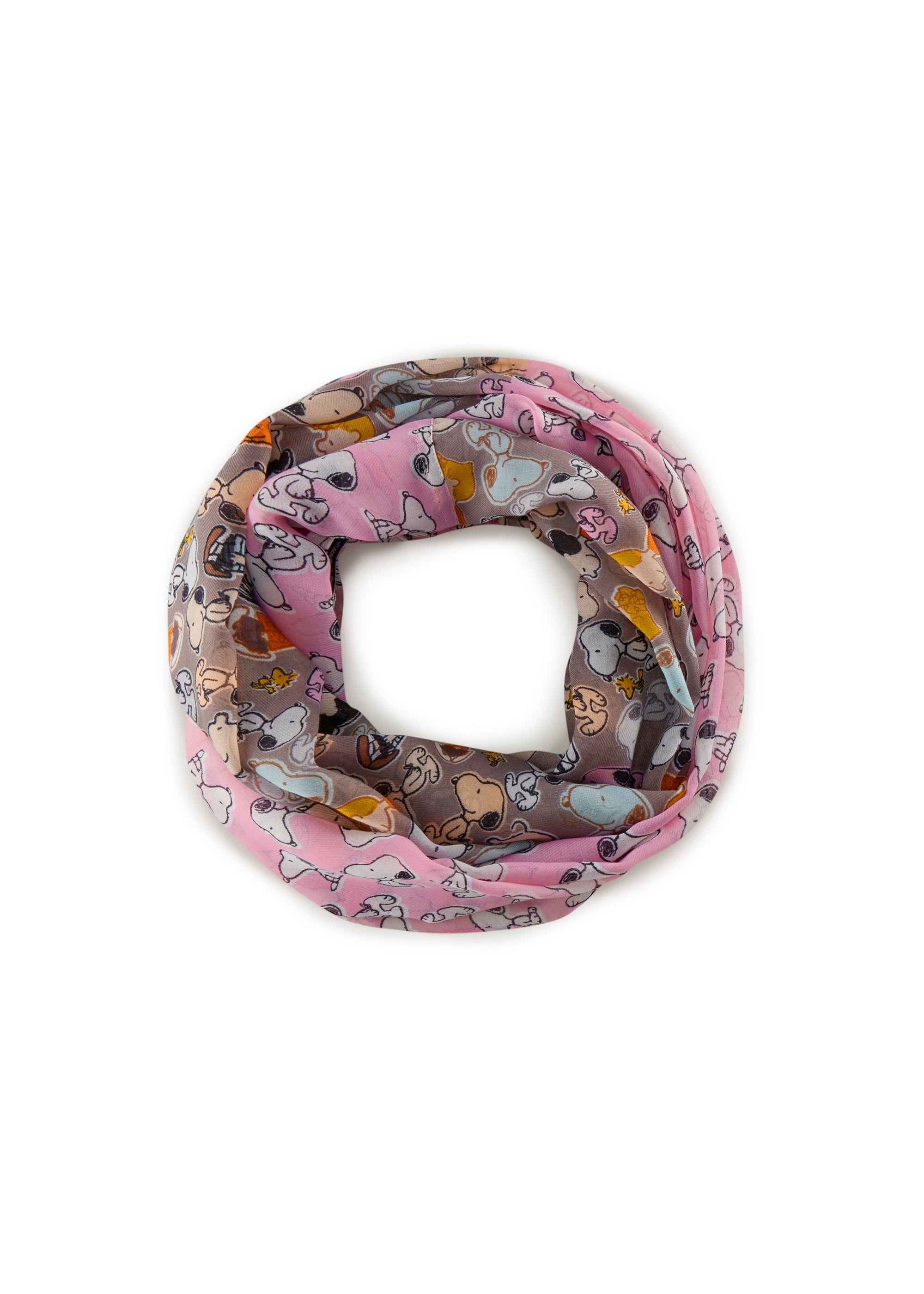 Peanuts™ Loop aus recyceltem Polyester mit Snoopy Print