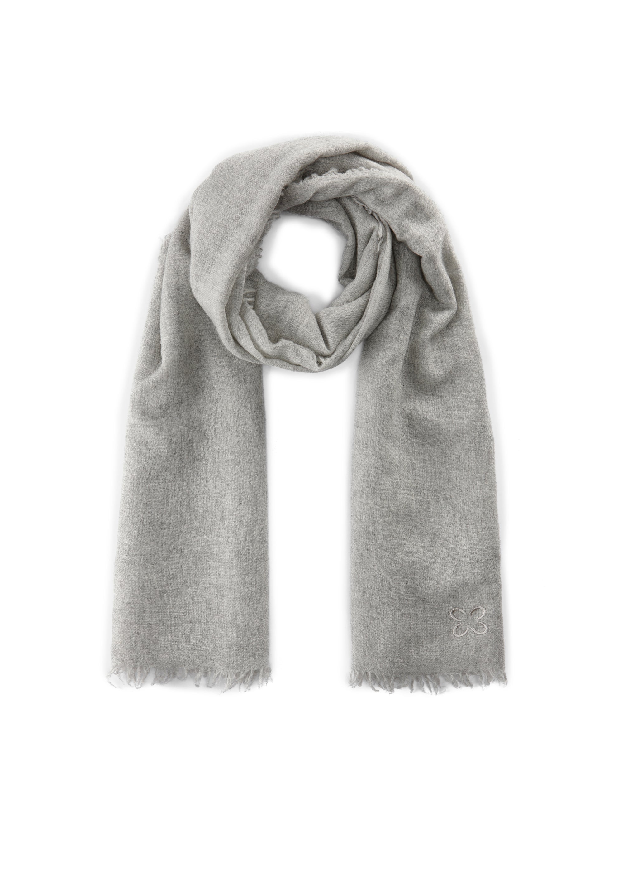 WOVEN SCARF WOOL/CASHMERE SOLID