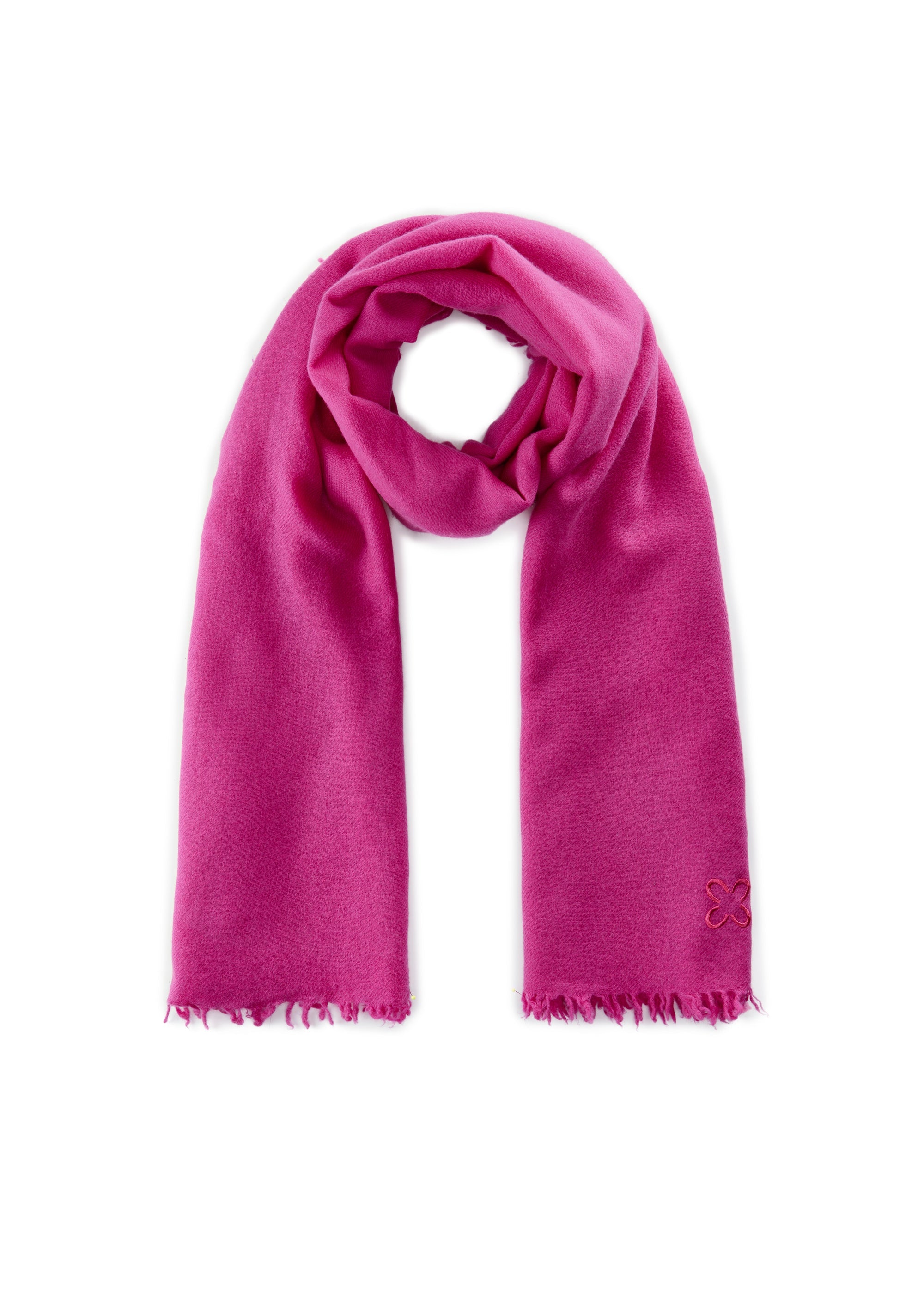 WOVEN SCARF WOOL/CASHMERE SOLID