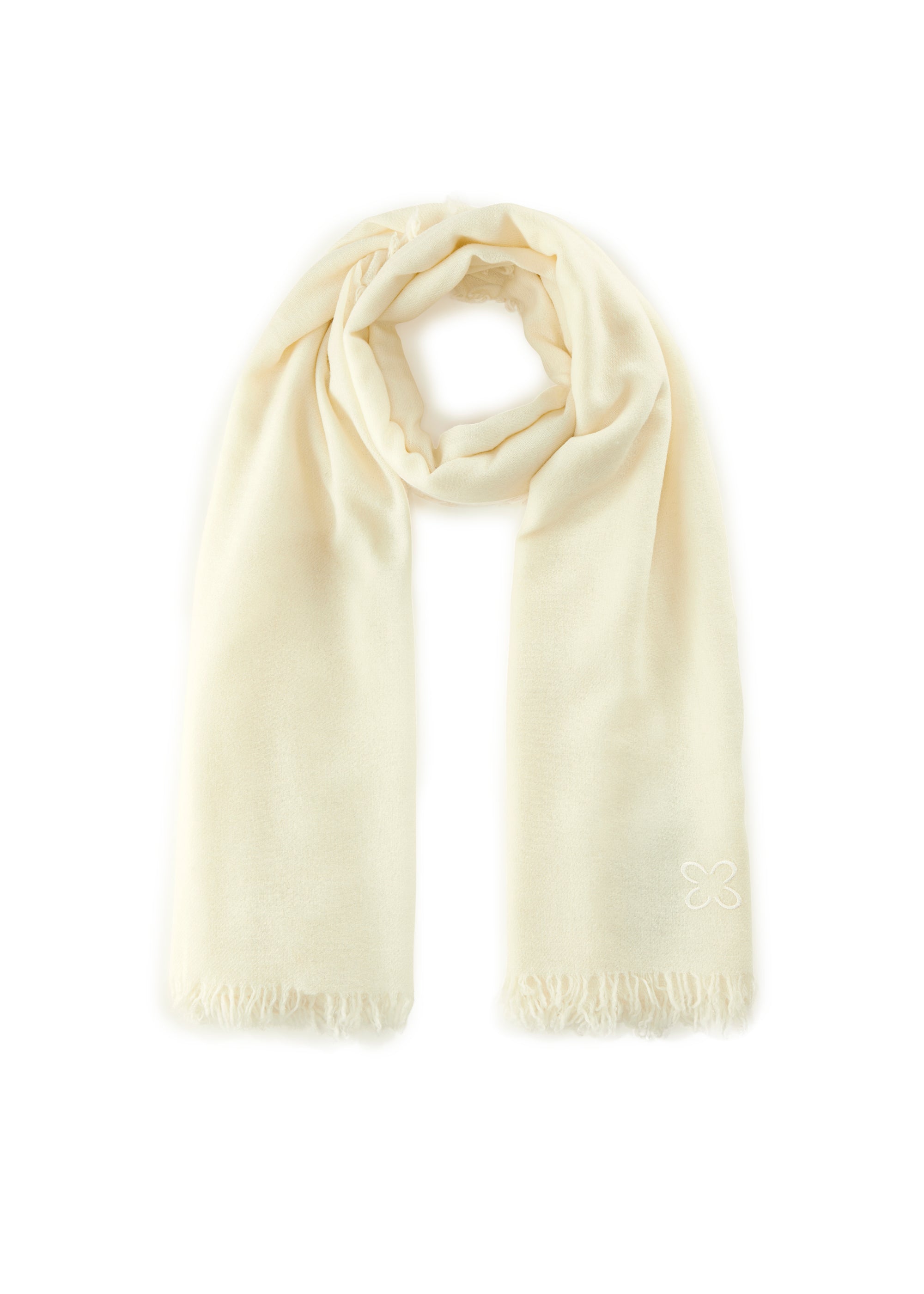 WOVEN SCARF WOOL/CASHMERE SOLID