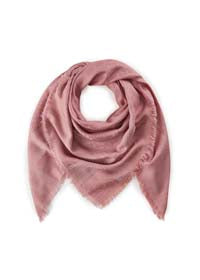 Gewebtes Tuch mit Monogramm-Muster und Goldglanz