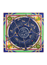 Waage Exklusives Sternzeichen-Tuch aus reiner Seide